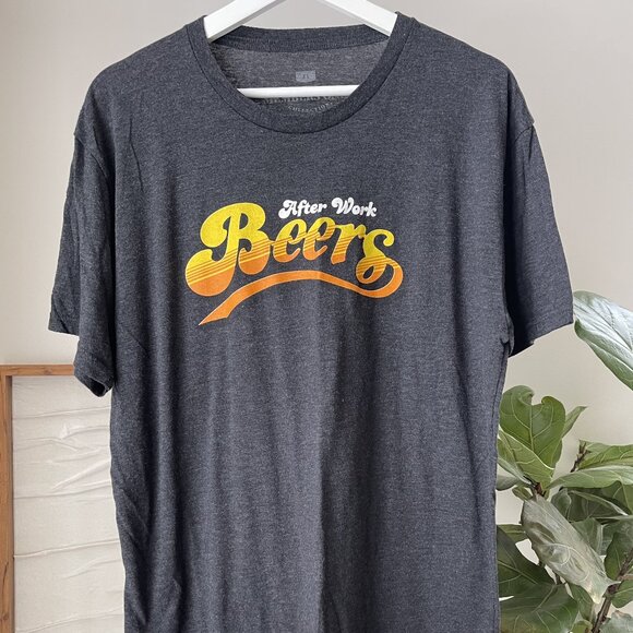 Mens Bill Murray CHIVE x Members Only After Work Beers T-Shirt Tee Shirt Size XL - Picture 1 of 4